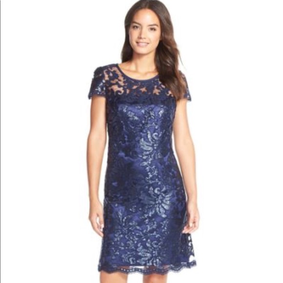 donna ricco lace dress